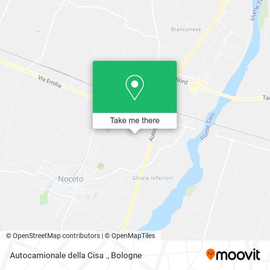 Autocamionale della Cisa . map