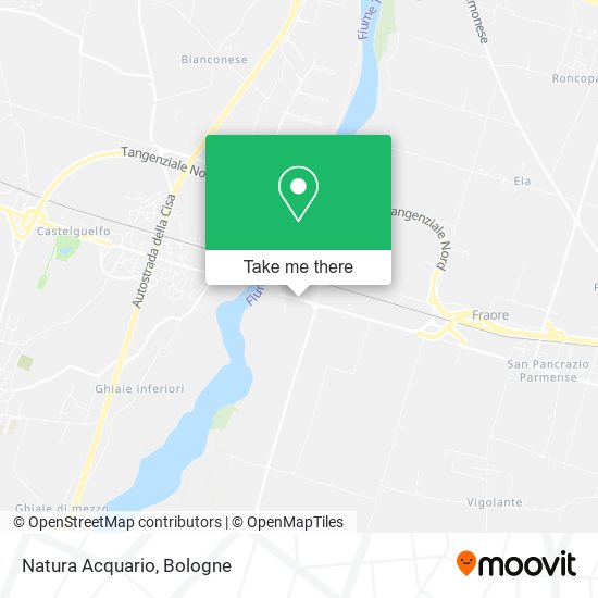 Natura Acquario map