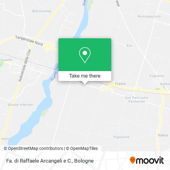 Fa. di Raffaele Arcangeli e C. map