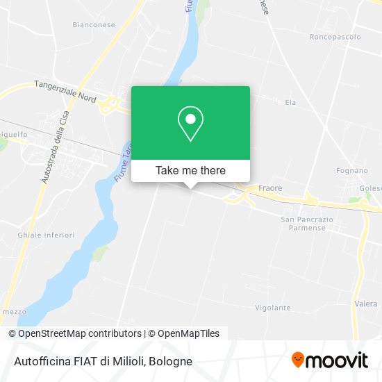 Autofficina FIAT di Milioli map