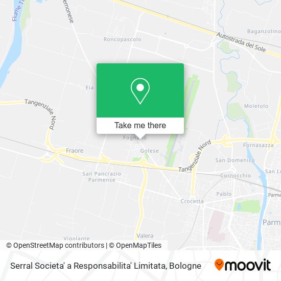 Serral Societa' a Responsabilita' Limitata map