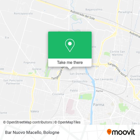 Bar Nuovo Macello map