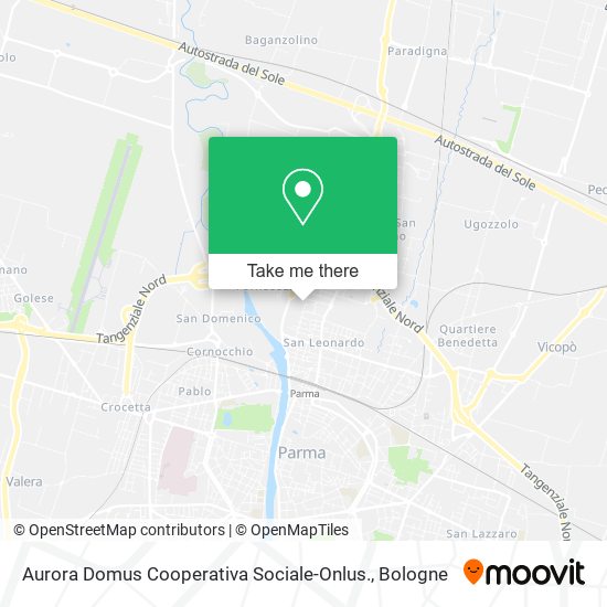 Aurora Domus Cooperativa Sociale-Onlus. map