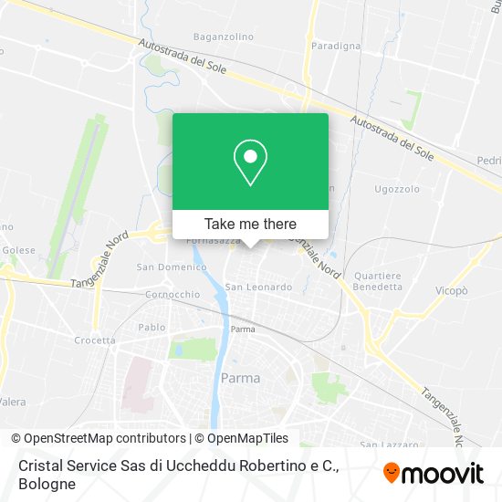 Cristal Service Sas di Uccheddu Robertino e C. map