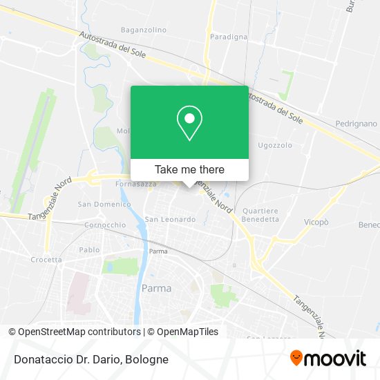 Donataccio Dr. Dario map