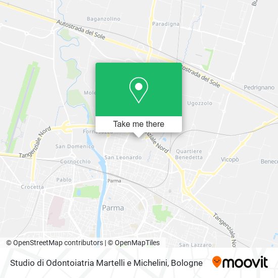 Studio di Odontoiatria Martelli e Michelini map