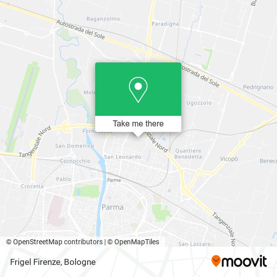 Frigel Firenze map