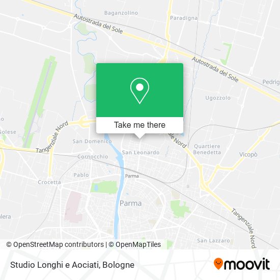 Studio Longhi e Aociati map