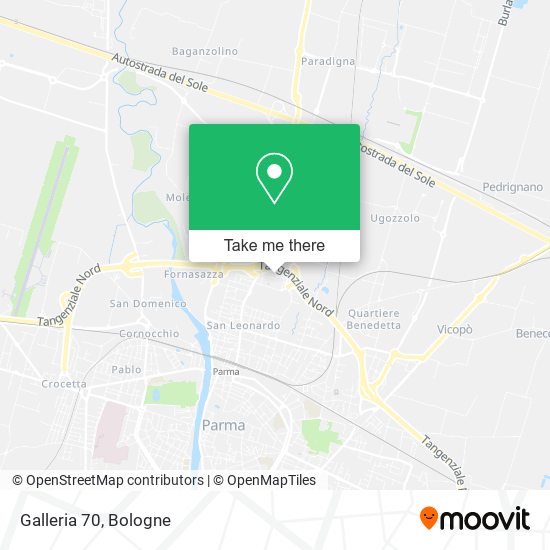 Galleria 70 map