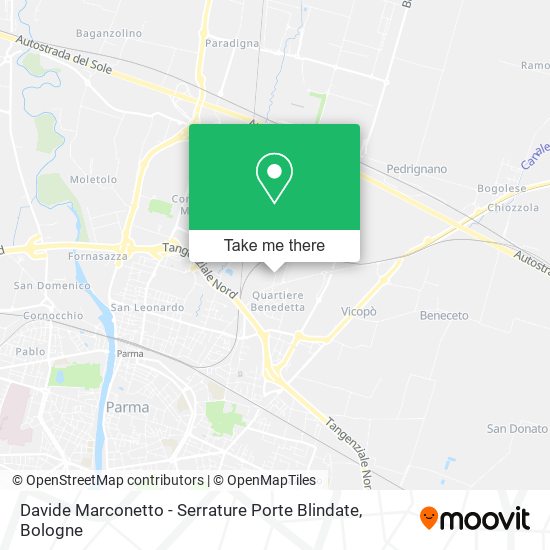 Davide Marconetto - Serrature Porte Blindate map
