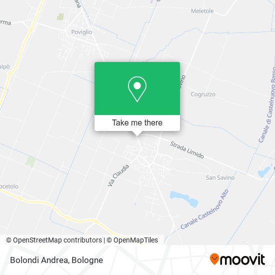Bolondi Andrea map