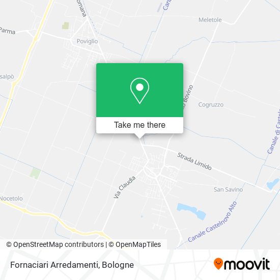 Fornaciari Arredamenti map