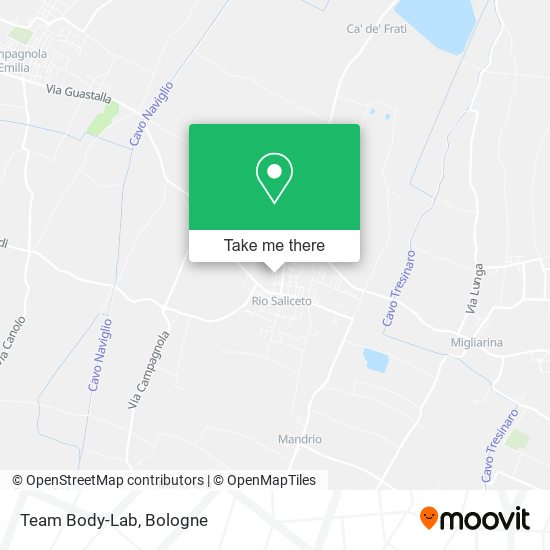 Team Body-Lab map