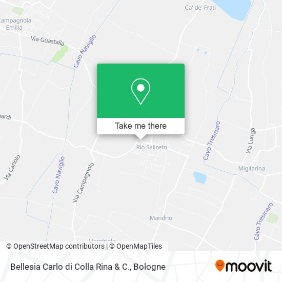Bellesia Carlo di Colla Rina & C. map