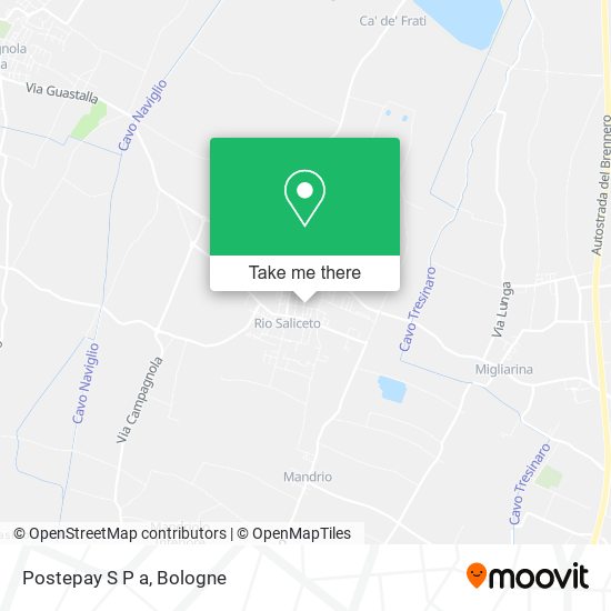 Postepay S P a map