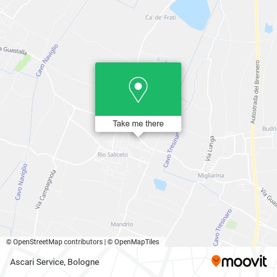 Ascari Service map