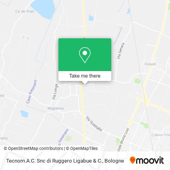 Tecnom.A.C. Snc di Ruggero Ligabue & C. map