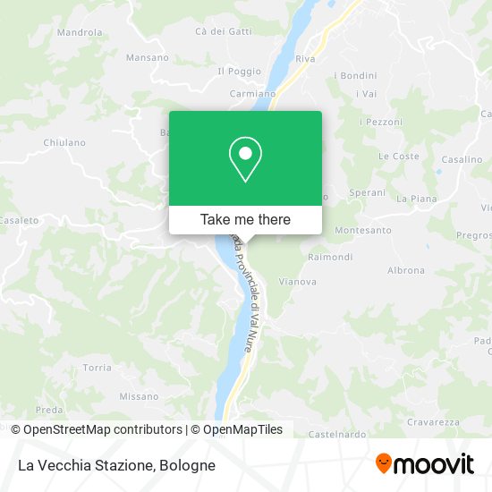 La Vecchia Stazione map