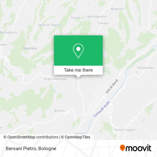 Bersani Pietro map