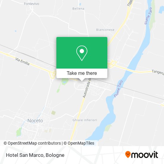 Hotel San Marco map
