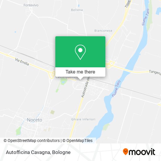 Autofficina Cavagna map