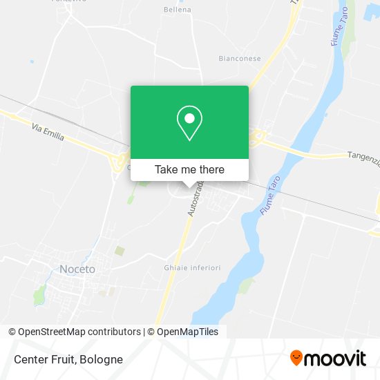 Center Fruit map