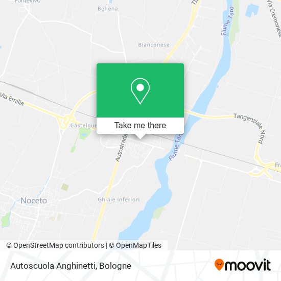 Autoscuola Anghinetti map