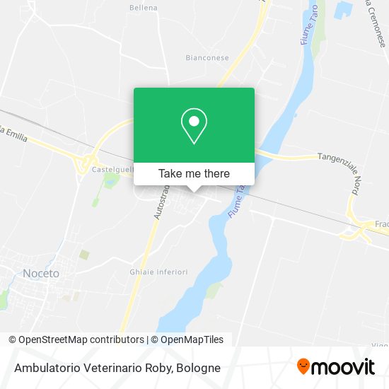 Ambulatorio Veterinario Roby map
