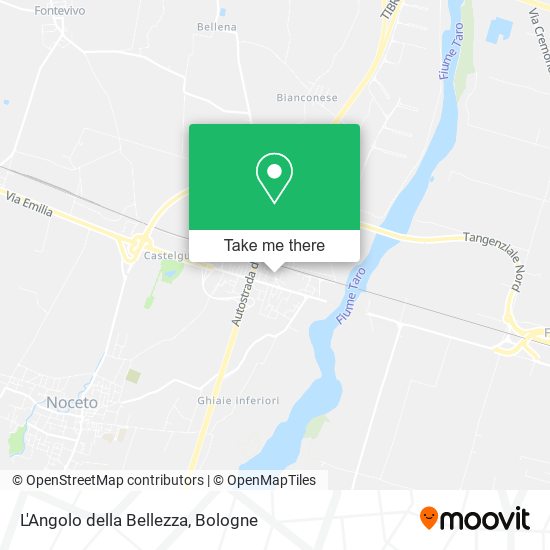 L'Angolo della Bellezza map