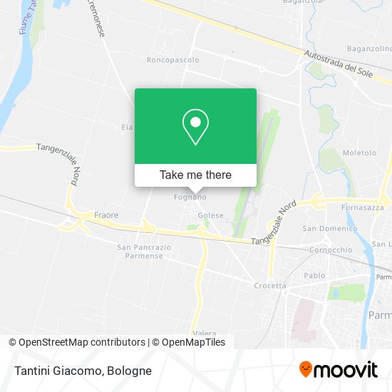 Tantini Giacomo map