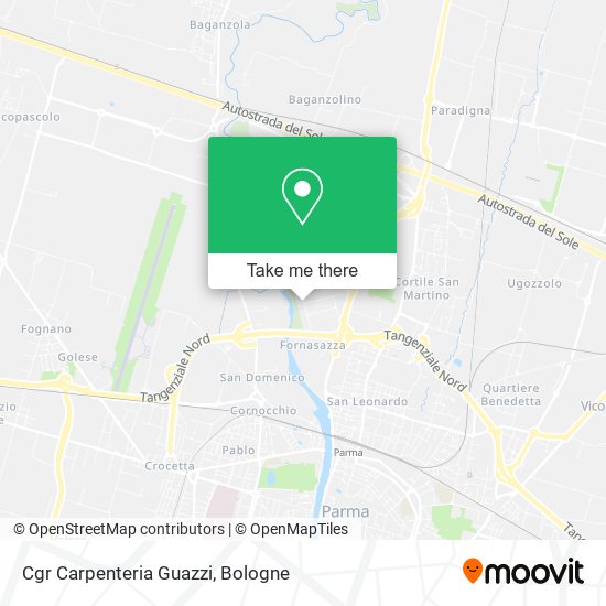 Cgr Carpenteria Guazzi map