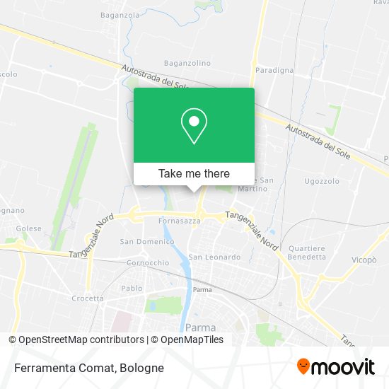 Ferramenta Comat map