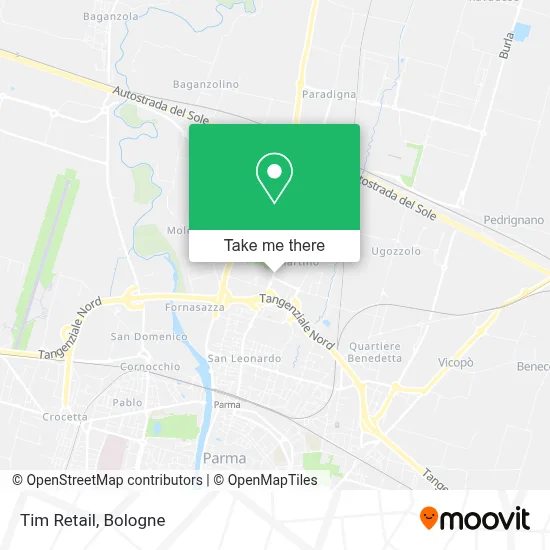 Tim Retail map
