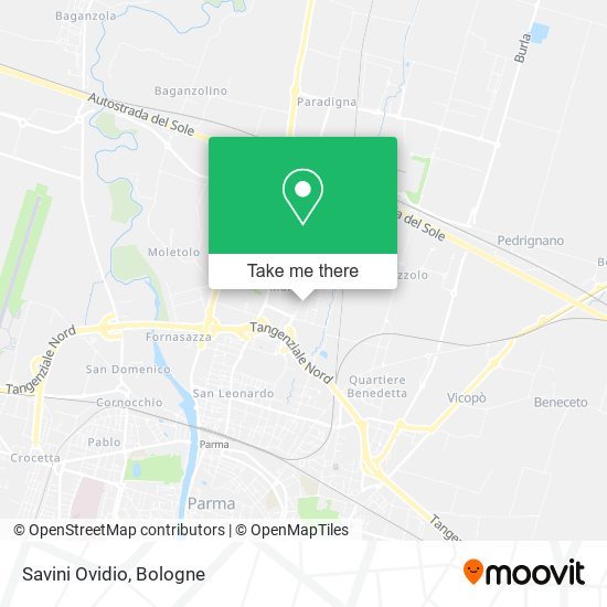Savini Ovidio map