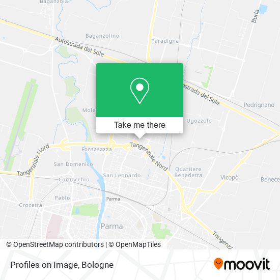 Profiles on Image map