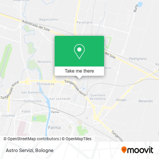 Astro Servizi map