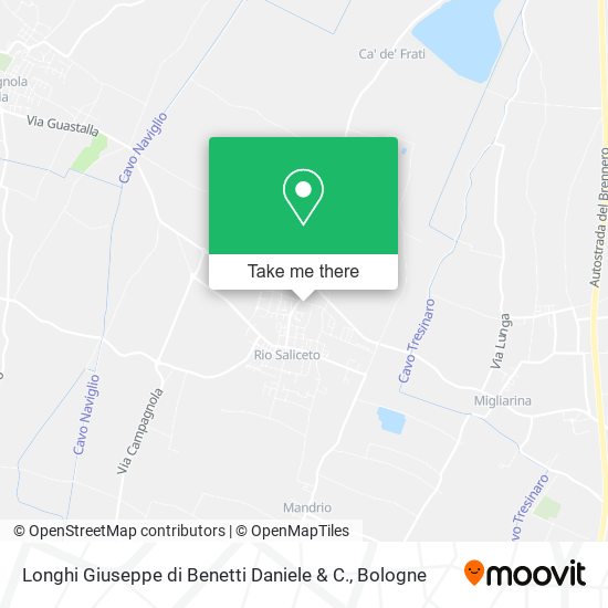 Longhi Giuseppe di Benetti Daniele & C. map
