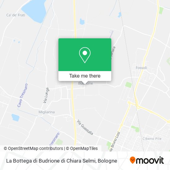 La Bottega di Budrione di Chiara Selmi map