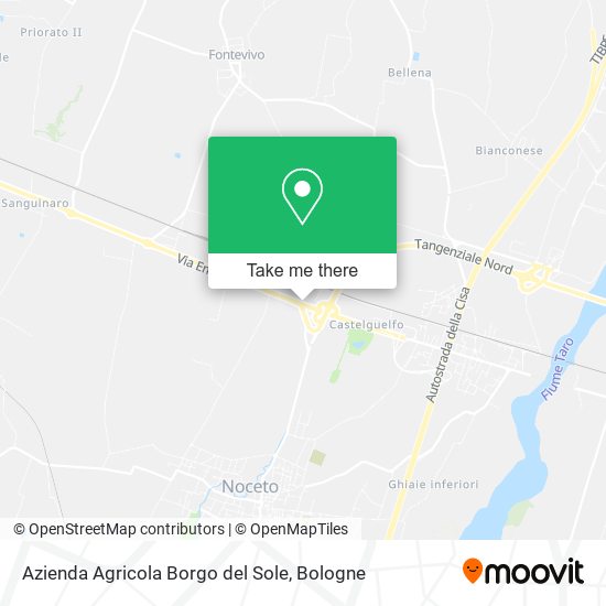 Azienda Agricola Borgo del Sole map