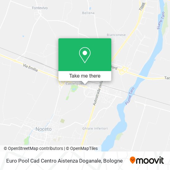 Euro Pool Cad Centro Aistenza Doganale map