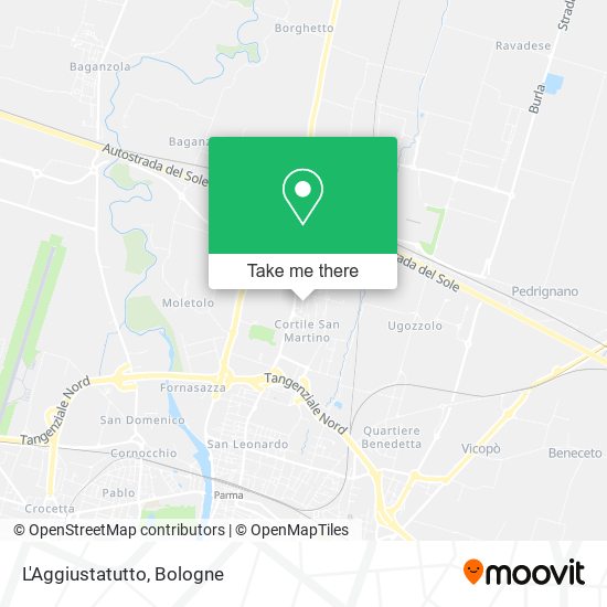 L'Aggiustatutto map