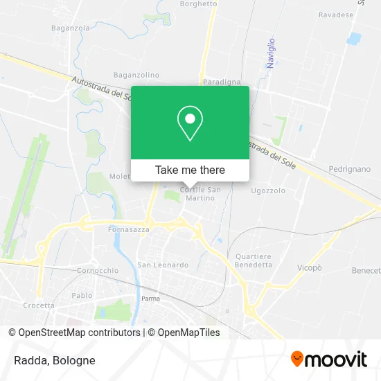 Radda map