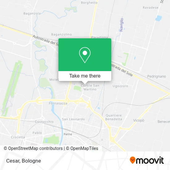 Cesar map