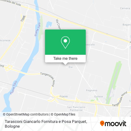 Tarasconi Giancarlo Fornitura e Posa Parquet map