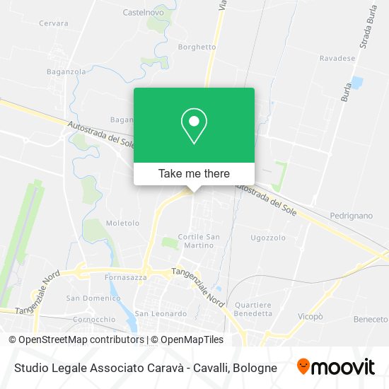 Studio Legale Associato Caravà - Cavalli map