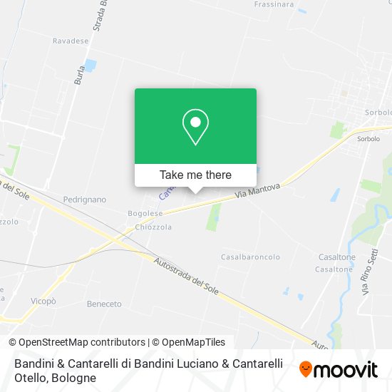 Bandini & Cantarelli di Bandini Luciano & Cantarelli Otello map