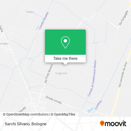 Sarchi Silvano map