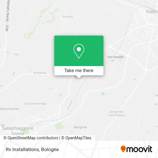 Rv Installations map