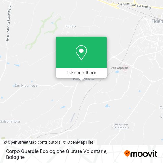 Corpo Guardie Ecologiche Giurate Volontarie map
