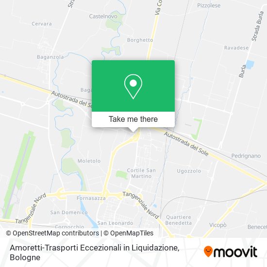 Amoretti-Trasporti Eccezionali in Liquidazione map